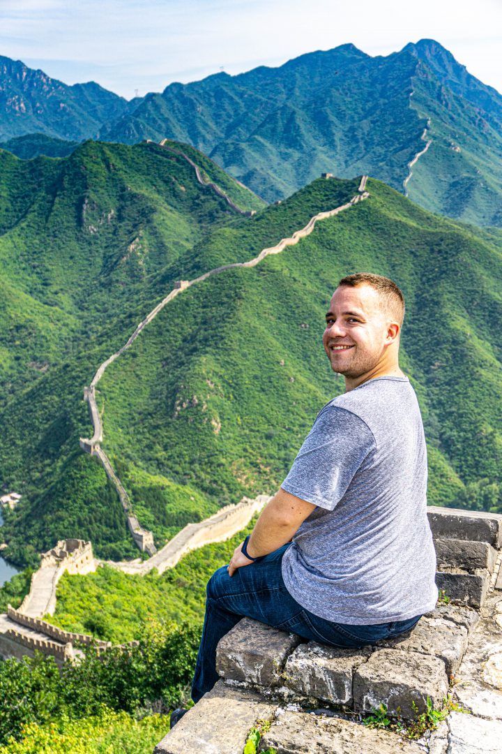 Sean on the Great Wall
